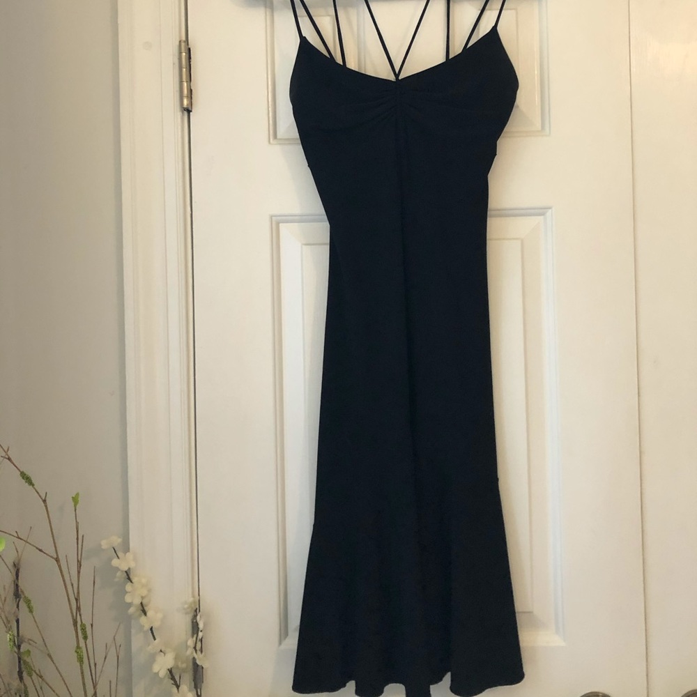 Black Strappy Dress